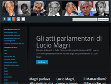 Tablet Screenshot of luciomagri.com